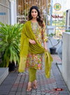 Nikhar Vol 4 By Passion Tree Rayon Kurti With Bottom Dupatta Wholesalers In India